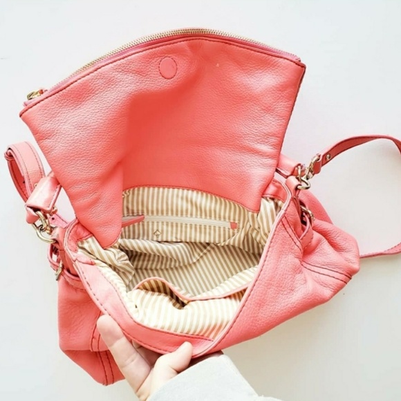 Kate Spade Coral Top Handle Foldover Zip Crossbody - Picture 5 of 5